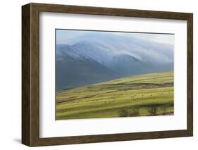 Winter Clouds Clinging to the Skiddaw Massif-James-Framed Photographic Print