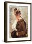 Winter Coat-Berthe Morisot-Framed Art Print