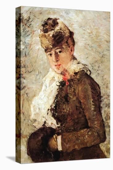 Winter Coat-Berthe Morisot-Stretched Canvas