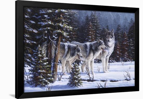 Winter Coats-R.W. Hedge-Framed Giclee Print