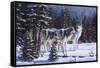 Winter Coats-R.W. Hedge-Framed Stretched Canvas