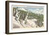 Winter, Coeur d'Alene Mountains, Idaho-null-Framed Art Print
