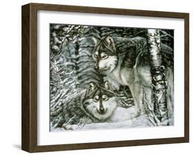 Winter Companions-Jenny Newland-Framed Giclee Print