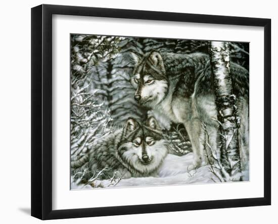 Winter Companions-Jenny Newland-Framed Giclee Print