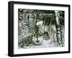 Winter Companions-Jenny Newland-Framed Giclee Print