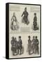 Winter Costumes of British Troops in Canada-null-Framed Stretched Canvas