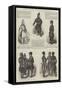 Winter Costumes of British Troops in Canada-null-Framed Stretched Canvas