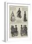 Winter Costumes of British Troops in Canada-null-Framed Giclee Print