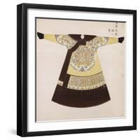 Winter Court Robe Worn by the Emperor, China-null-Framed Giclee Print