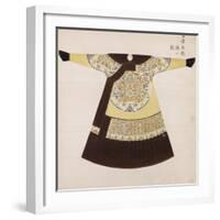 Winter Court Robe Worn by the Emperor, China-null-Framed Giclee Print