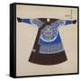 Winter Court Robe Worn by the Emperor, China-null-Framed Stretched Canvas