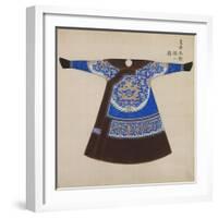 Winter Court Robe Worn by the Emperor, China-null-Framed Giclee Print