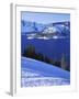 Winter, Crater Lake National Park, Oregon, USA-Charles Gurche-Framed Photographic Print