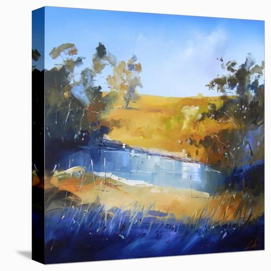 Winter Dam-Craig Trewin Penny-Stretched Canvas