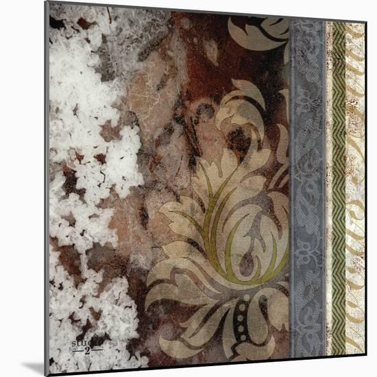 Winter Damask II-Studio 2-Mounted Art Print