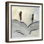 Winter Dance III-Bradford Brenner-Framed Art Print