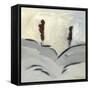 Winter Dance III-Bradford Brenner-Framed Stretched Canvas