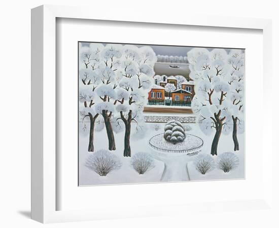 Winter Day, 1978-Radi Nedelchev-Framed Giclee Print