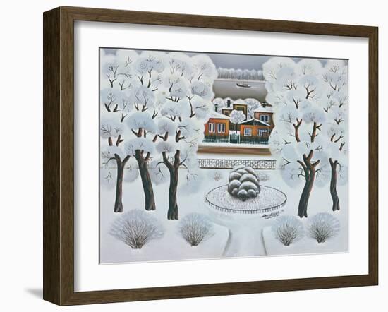 Winter Day, 1978-Radi Nedelchev-Framed Giclee Print