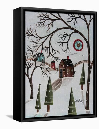 Winter Day 1-Karla Gerard-Framed Stretched Canvas