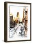 Winter Day IV - In the Style of Oil Painting-Philippe Hugonnard-Framed Giclee Print