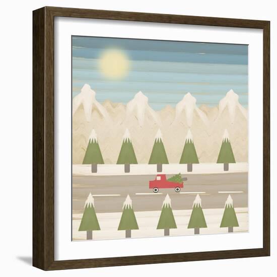 Winter Days Version 2-Tammy Kushnir-Framed Giclee Print