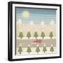 Winter Days Version 2-Tammy Kushnir-Framed Giclee Print