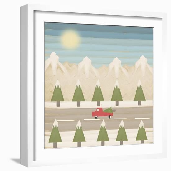 Winter Days Version 2-Tammy Kushnir-Framed Giclee Print