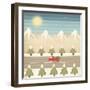 Winter Days-Tammy Kushnir-Framed Giclee Print