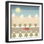 Winter Days-Tammy Kushnir-Framed Giclee Print