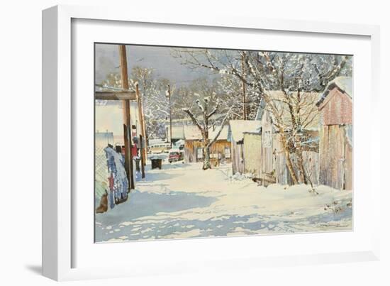 Winter Decor-LaVere Hutchings-Framed Giclee Print