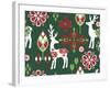 Winter Deer-Joanne Paynter Design-Framed Giclee Print