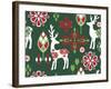 Winter Deer-Joanne Paynter Design-Framed Giclee Print