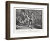 Winter, Depicting a Group of People Ice Skating-Nicolas Lancret-Framed Giclee Print