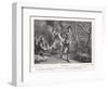 Winter, Depicting a Group of People Ice Skating-Nicolas Lancret-Framed Giclee Print