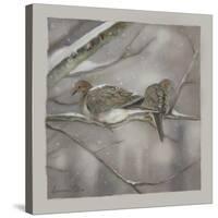 Winter Doves-Art and a Little Magic-Stretched Canvas