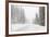 Winter driving conditions on Mount Hood, Oregon, USA-Stuart Westmorland-Framed Photographic Print