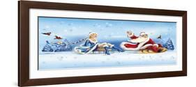 Winter Driving-Olga And Alexey Drozdov-Framed Giclee Print