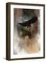 Winter Eagle 1-Jai Johnson-Framed Giclee Print