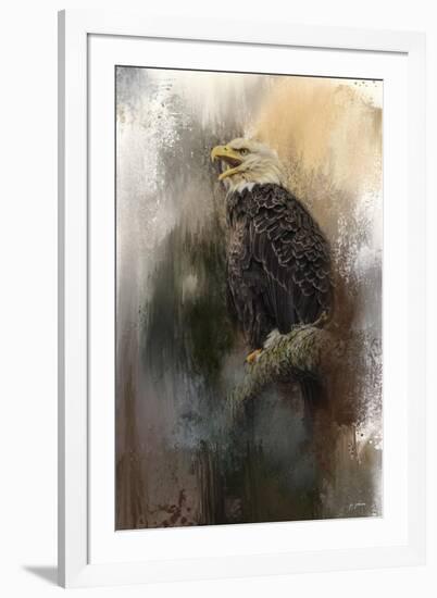 Winter Eagle 3-Jai Johnson-Framed Giclee Print