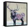 Winter Elk-Kellie Day-Framed Stretched Canvas