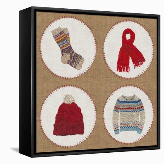 Winter Embroidery Compilation-THE Studio-Framed Stretched Canvas