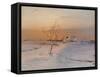 Winter Evening, 1895-Nikolai Nikanorovich Dubovskoy-Framed Stretched Canvas