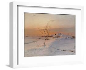 Winter Evening, 1895-Nikolai Nikanorovich Dubovskoy-Framed Giclee Print