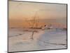 Winter Evening, 1895-Nikolai Nikanorovich Dubovskoy-Mounted Giclee Print