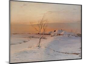 Winter Evening, 1895-Nikolai Nikanorovich Dubovskoy-Mounted Giclee Print