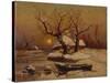 Winter Evening, 1911-Juli Julievich Klever-Stretched Canvas