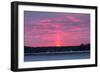 Winter Evening at Countryside-rtsubin-Framed Photographic Print