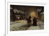 Winter Evening by George Henry Boughton-George Henry Boughton-Framed Giclee Print