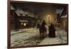 Winter Evening by George Henry Boughton-George Henry Boughton-Framed Giclee Print